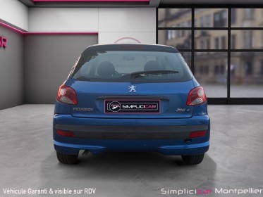 Peugeot 206 1.4e 75ch trendy garantie 12 mois occasion montpellier (34) simplicicar simplicibike france