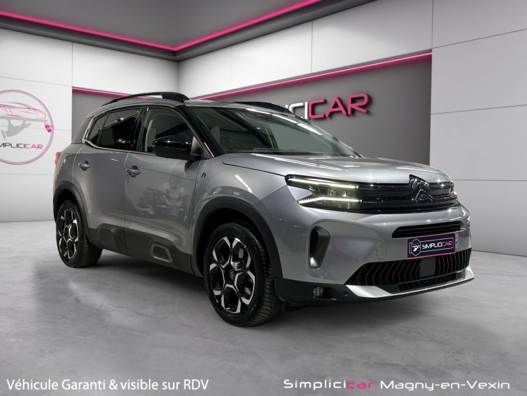 Citroen c5 aircross hybride rechargeable 225 e-eat8 shine carplay gps cuir clim auto occasion simplicicar magny-en-vexin...