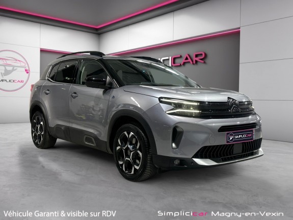 Citroen c5 aircross hybride rechargeable 225 e-eat8 shine carplay gps cuir clim auto occasion simplicicar magny-en-vexin...