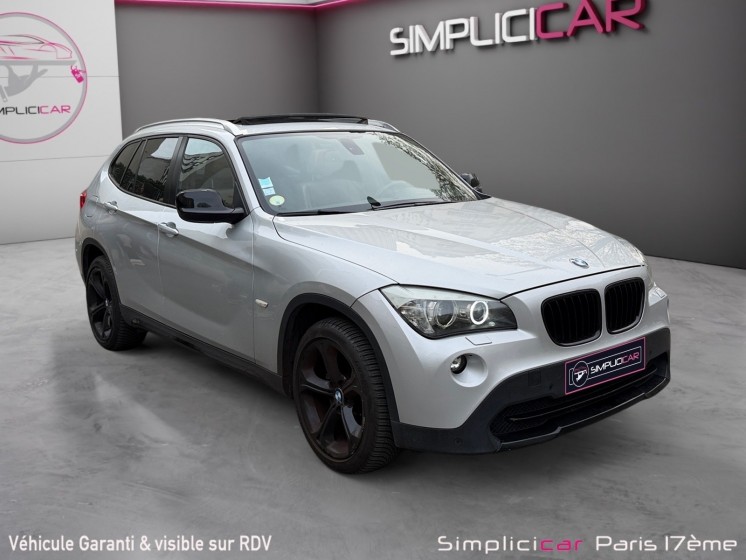 Bmw x1 e84 sdrive 20d 177 ch luxe a caméra de recul - toit ouvrant - fulls cuir - garantie 12 mois occasion paris 17ème...
