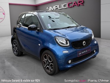 Smart fortwo coupe 1.0 71 ch ss ba6 prime caméra de recul toit panoramique sièges chauffant apple carplay occasion paris...