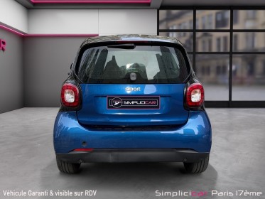 Smart fortwo coupe 1.0 71 ch ss ba6 prime caméra de recul toit panoramique sièges chauffant apple carplay occasion paris...
