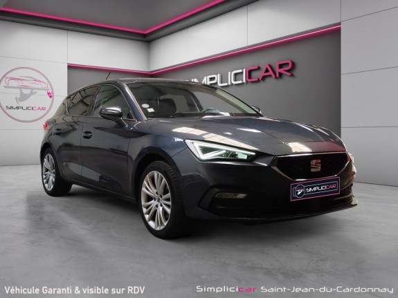 Seat leon 1.0 tsi 110 bvm6 style business car play caméra radars av/ar occasion simplicicar saint-jean simplicicar...