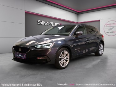 Seat leon 1.0 tsi 110 bvm6 style business car play caméra radars av/ar occasion simplicicar saint-jean simplicicar...