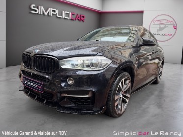 Bmw x6 f16 m50d 381 ch pack performance m toit ouvrant entretiens full bmw garantie 12 mois occasion simplicicar le raincy...