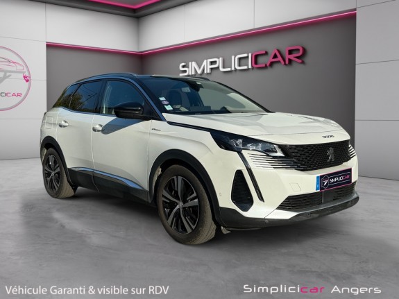 Peugeot 3008 hybrid4 300 e-eat8 gt line  tva recuperable  garantie 12 mois occasion simplicicar angers simplicicar...