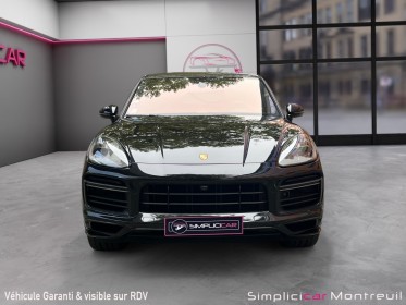 Porsche cayenne coupe 4.0 v8 550 ch tiptronic bva turbo suivi porsche toit carbone pack chrono intérieur cuir pied de...