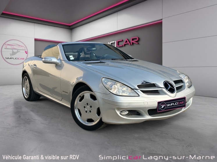 Mercedes slk 1.8i 163cv - entretien mercedes - vidéo disponible occasion simplicicar lagny  simplicicar simplicibike france