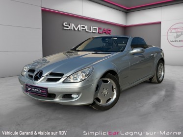 Mercedes slk 1.8i 163cv - entretien mercedes - vidéo disponible occasion simplicicar lagny  simplicicar simplicibike france