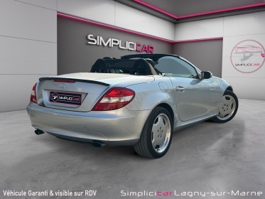 Mercedes slk 1.8i 163cv - entretien mercedes - vidéo disponible occasion simplicicar lagny  simplicicar simplicibike france