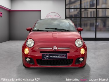 Fiat 500 1.2 8v 69 ch s toit panoramique garantie 12 mois occasion simplicicar lyon nord simplicicar simplicibike france