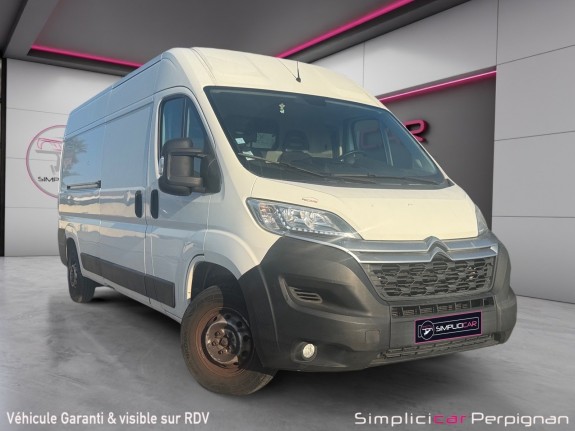 Citroen jumper fourgon tole 35 l3h2 bluehdi 130 bvm6 club pas de tva caméra attelage garantie 12 mois occasion simplicicar...