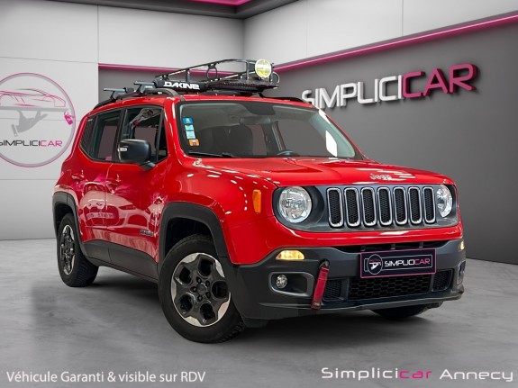 Jeep renegade camper aménage 1.6 i e.torq evo ss 110 ch longitude garantie 12 mois 1ere main occasion simplicicar annecy...