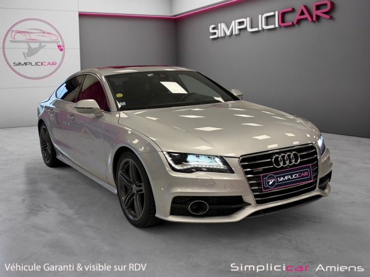 Audi a7 sportback v6 3.0 bitdi 313 quattro s line tiptronic 8 a occasion simplicicar amiens  simplicicar simplicibike france