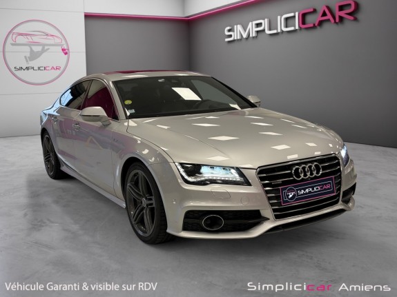 Audi a7 sportback v6 3.0 bitdi 313 quattro s line tiptronic 8 a occasion simplicicar amiens  simplicicar simplicibike france