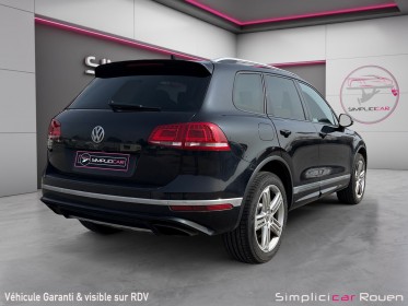 Volkswagen touareg 3.0 v6 tdi 262 bmt tiptronic 8 4motion r-line  / garantie 12 mois occasion simplicicar rouen simplicicar...