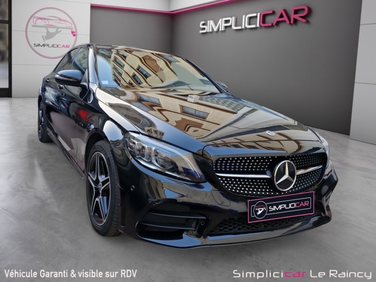 Mercedes classe c 300 e 9g-tronic amg line entretiens mercedes toit ouvrant garantie 12 mois occasion simplicicar le raincy...