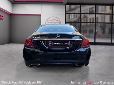 Mercedes classe c 300 e 9g-tronic amg line entretiens mercedes toit ouvrant garantie 12 mois occasion simplicicar le raincy...