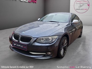 Bmw serie 3 coupe e92 lci 335i xdrive 306ch sport design toit ouvrant entretiens bmw garantie 12 mois occasion simplicicar le...