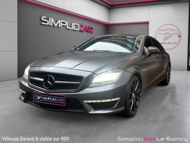 Mercedes classe cls 63 amg a toit ouvrant ppf full option très bon état garantie 12 mois occasion simplicicar le raincy...