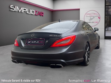 Mercedes classe cls 63 amg a toit ouvrant ppf full option très bon état garantie 12 mois occasion simplicicar le raincy...