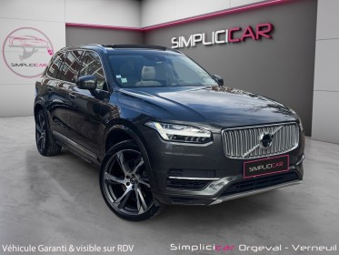 Volvo xc90 inscription luxe t8 twin engine 30387ch 7pl carplay / toit ouvrant / siÈges chauffants ventilÉs / camÉra 360...