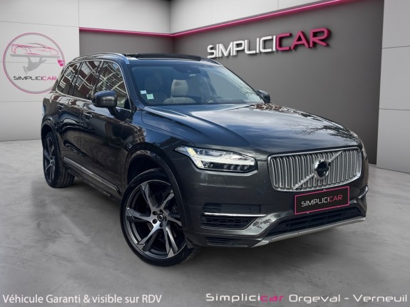 Volvo xc90 inscription luxe t8 twin engine 30387ch 7pl carplay / toit ouvrant / siÈges chauffants ventilÉs / camÉra 360...