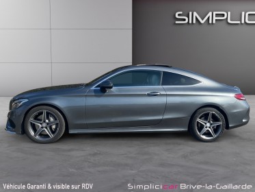 Mercedes classe c coupe 250 7g-tronic caméra de recul toit ouvrant fascination garantie 12 mois occasion simplicicar brive...