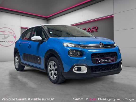 Citroen c3 c3 bluehdi 100 ss bvm5 feel garantie 12mois occasion simplicicar bretigny-sur-orge simplicicar simplicibike france