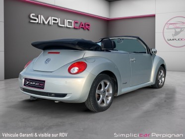 Volkswagen new beetle cabriolet 1.9 tdi - 105 coast - capote neuve - sièges cuir chauffant av - régulateur - clim -......