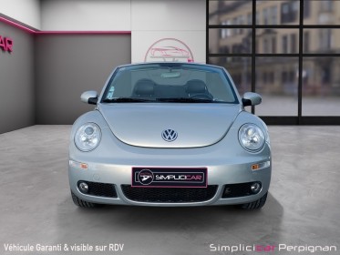 Volkswagen new beetle cabriolet 1.9 tdi - 105 coast - capote neuve - sièges cuir chauffant av - régulateur - clim -......