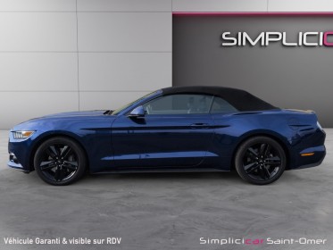 Ford mustang convertible 2.3 ecoboost 317 garantie 12 mois occasion simplicicar saint-omer simplicicar simplicibike france