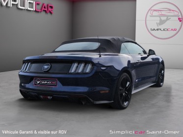 Ford mustang convertible 2.3 ecoboost 317 garantie 12 mois occasion simplicicar saint-omer simplicicar simplicibike france