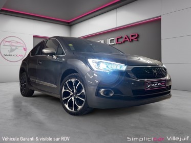 Ds ds4 bluehdi 180 ss eat6 sport chic, radar av, garantie 12 mois occasion simplicicar villejuif  simplicicar simplicibike...