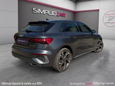 Audi a3 sportback 40 tfsie 204 s tronic 6 s line carplay - démarrage sans clé - régulateur adaptatif - garantie...