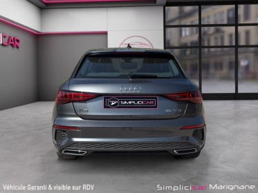 Audi a3 sportback 40 tfsie 204 s tronic 6 s line carplay - démarrage sans clé - régulateur adaptatif - garantie...