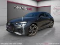 Audi a3 sportback 40 tfsie 204 s tronic 6 s line carplay - démarrage sans clé - régulateur adaptatif - garantie...