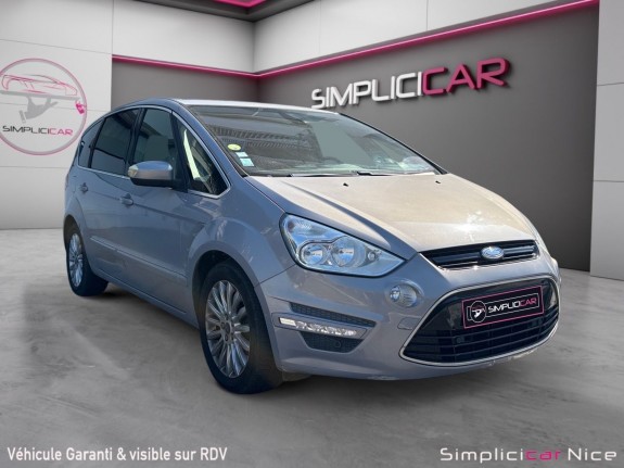 Ford s-max 2.0 tdci 140 fap titanium - 7 pl powershift a /garantie 12 mois occasion  simplicicar nice - pfvauto simplicicar...