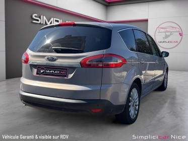Ford s-max 2.0 tdci 140 fap titanium - 7 pl powershift a /garantie 12 mois occasion  simplicicar nice - pfvauto simplicicar...