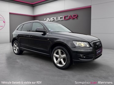 Audi q5 2.0 tfsi 211ch quattro s line s tronic 7 - sièges chauffants - radar av/ar - gps occasion simplicicar rennes...