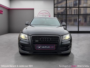 Audi q5 2.0 tfsi 211ch quattro s line s tronic 7 - sièges chauffants - radar av/ar - gps occasion simplicicar rennes...