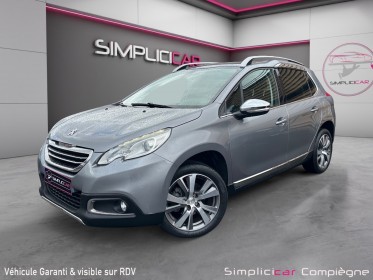 Peugeot 2008 feline 1.6 e-hdi 115ch - toit pano - faible km - distrib ok - occasion simplicicar compiegne simplicicar...