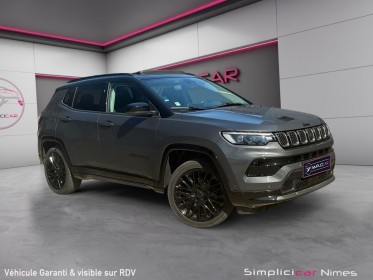 Jeep compass 1.5 t4 130 ch bvr7 e-hybrid s - caméra 360° - sièges ventilés - toit ouvrant - garantie constructeur 11/28...
