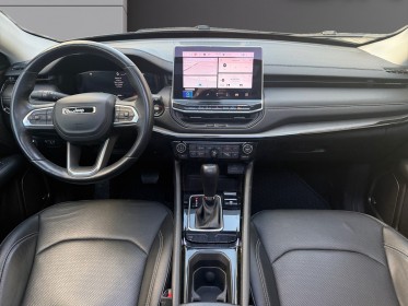 Jeep compass 1.5 t4 130 ch bvr7 e-hybrid s - caméra 360° - sièges ventilés - toit ouvrant - garantie constructeur 11/28...