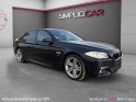 Bmw serie 5 f10 520d 184ch m-sport - carbonne schwartz - radar av ar - coffre electrique - siege electrique occasion...