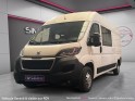 Peugeot boxer fourgon vitre 335 l3h2 bluehdi 130 7 places cabine approfondie tva récupérable occasion simplicicar...
