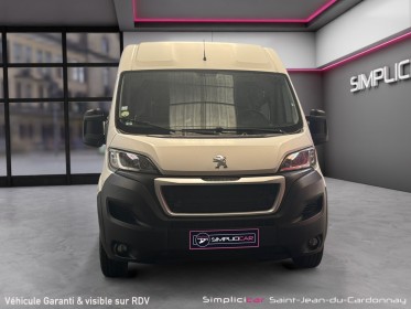 Peugeot boxer fourgon vitre 335 l3h2 bluehdi 130 7 places cabine approfondie tva récupérable occasion simplicicar...