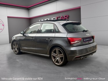 Audi a1 sportback 1.6 tdi 116 s tronic 7 s line toit ouvrant semi cuir palette au volant gps garantie 12 mois occasion...