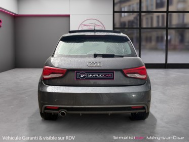 Audi a1 sportback 1.6 tdi 116 s tronic 7 s line toit ouvrant semi cuir palette au volant gps garantie 12 mois occasion...