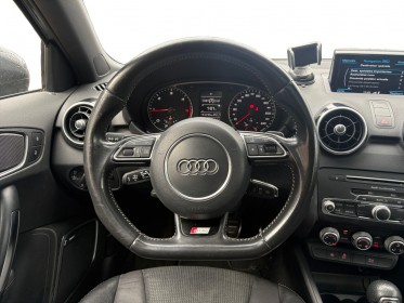 Audi a1 sportback 1.6 tdi 116 s tronic 7 s line toit ouvrant semi cuir palette au volant gps garantie 12 mois occasion...
